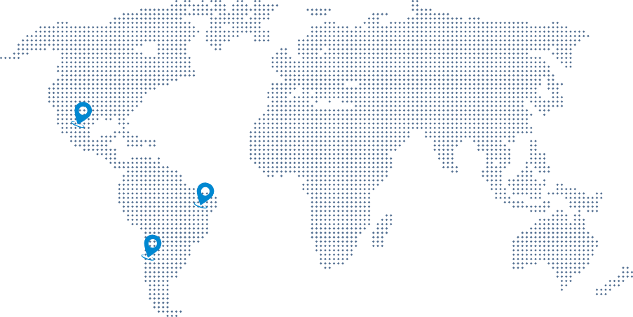 Gráfica de presencia regional de Principal Financial Group en Latinoamérica
