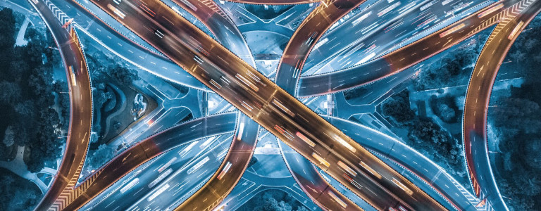 calles de la ciudad por la noche